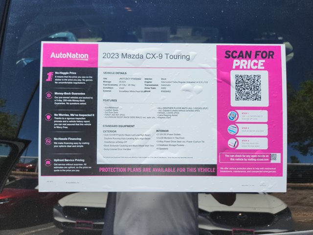 Used 2023 MAZDA CX-9 Touring AWD/4WD image 22