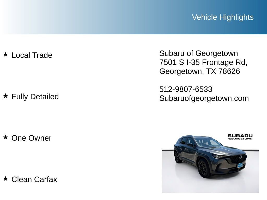 Used 2025 MAZDA CX-50 AWD 2.5 S w/ Weather Package image 9