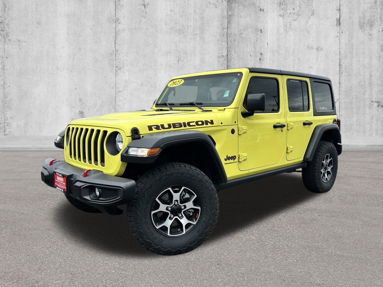 Used 2023 Jeep Wrangler Unlimited Rubicon w/ Cold Weather Group AWD/4WD image 1