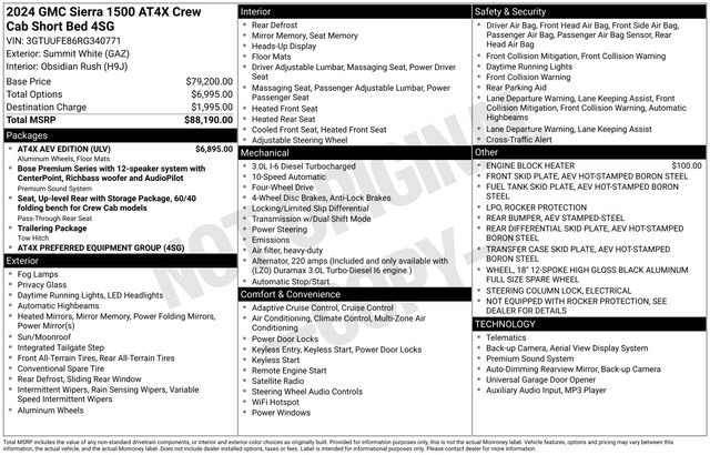 Certified 2024 GMC Sierra 1500 AT4X w/ AT4X AEV Edition image 5