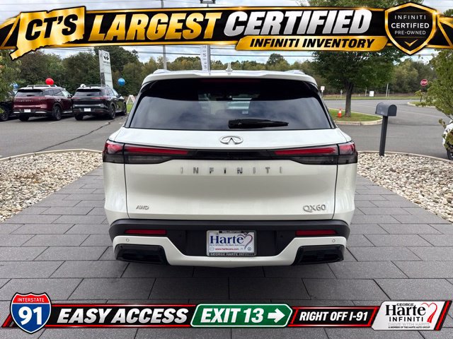 Certified 2023 INFINITI QX60 Luxe w/ Performance Audio Package AWD/4WD image 7