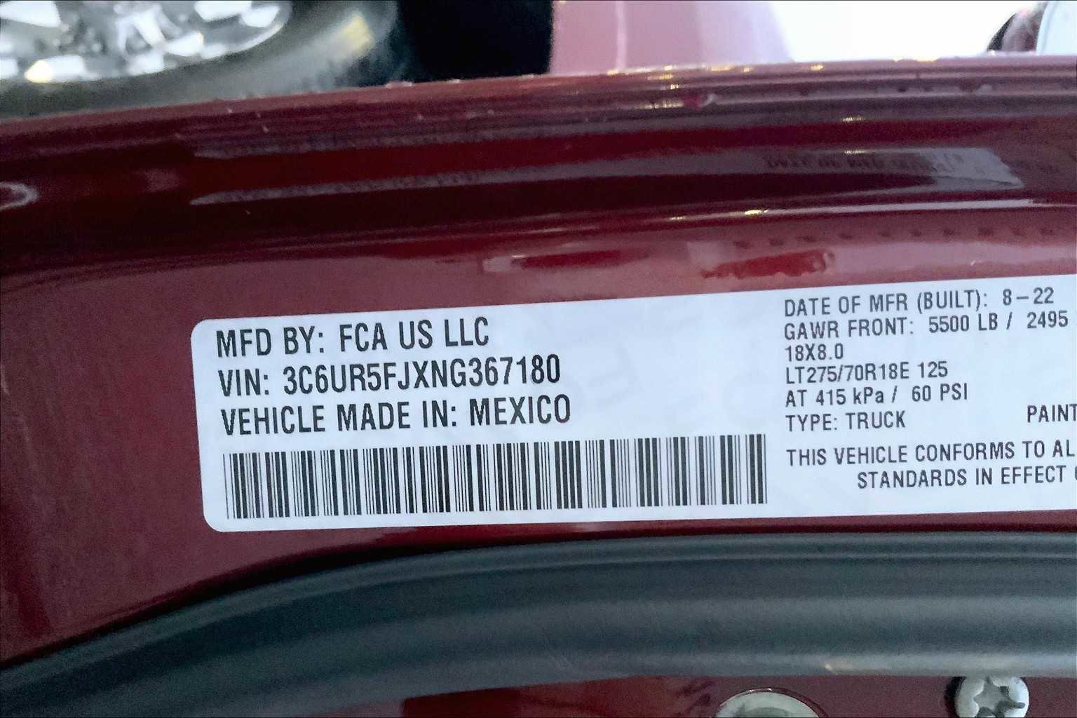 Used 2022 RAM 2500 Laramie w/ Protection Group image 30