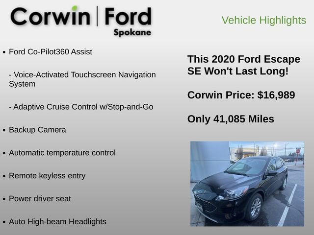 Used 2020 Ford Escape SE image 6