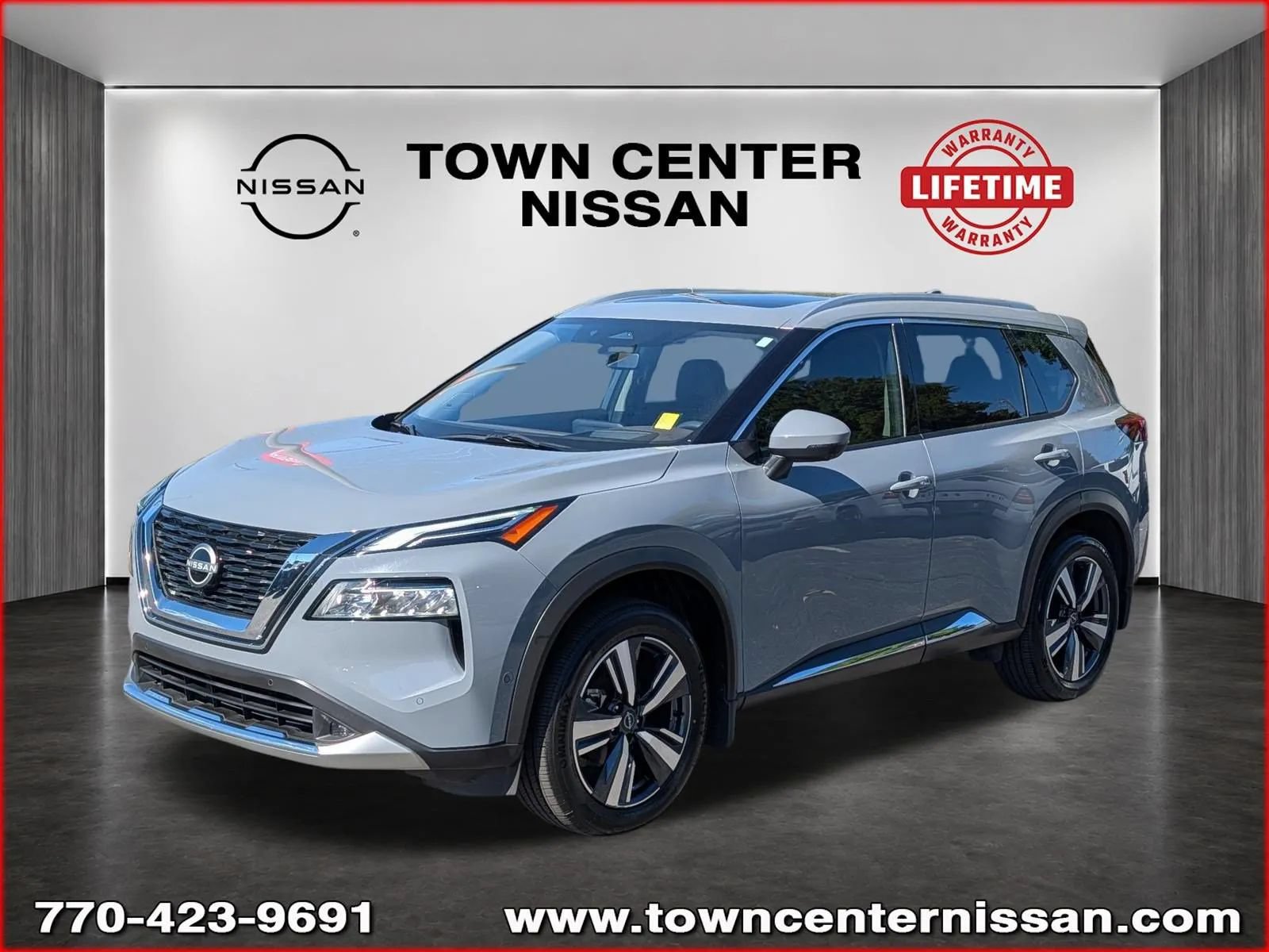 Used 2022 Nissan Rogue Platinum w/ Head-Up Display Package FWD image 3