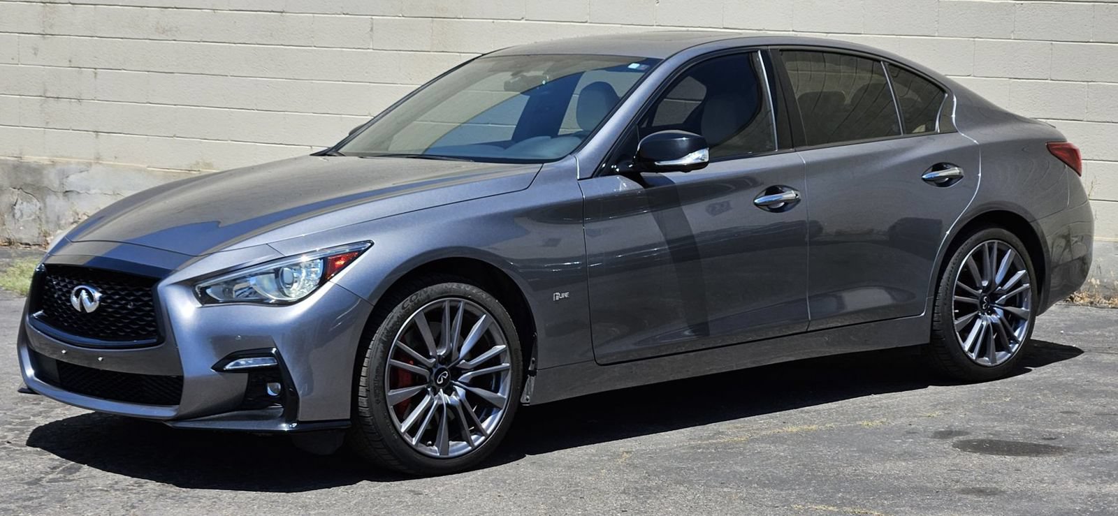 Used 2022 INFINITI Q50 Red Sport 400 AWD/4WD image 1