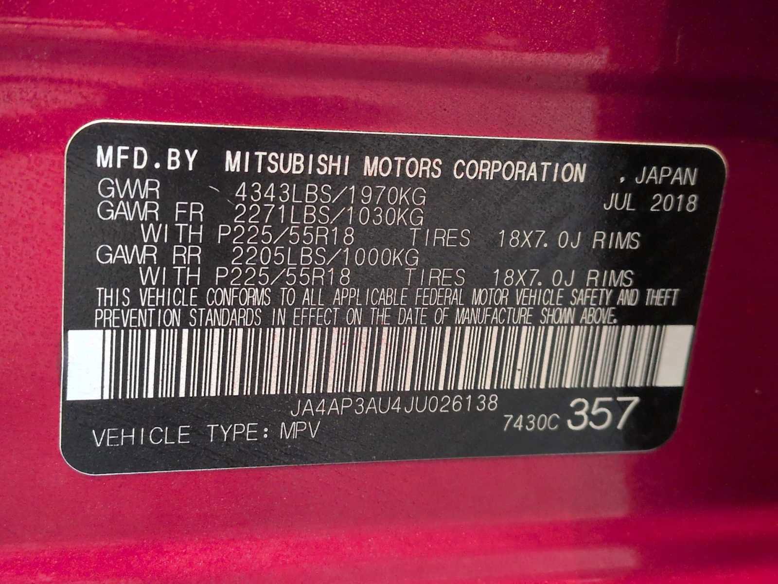 Used 2018 Mitsubishi Outlander Sport ES image 32