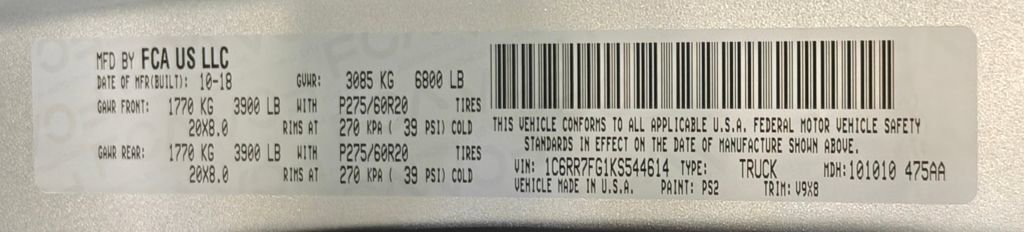 Used 2019 RAM 1500 Express w/ Express Value Package image 47