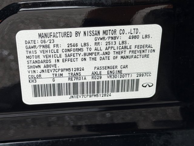 Used 2023 INFINITI Q50 Sensory RWD image 33