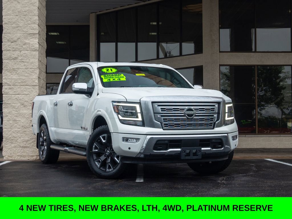 Used 2021 Nissan Titan Platinum Reserve w/ Moonroof Package image 1