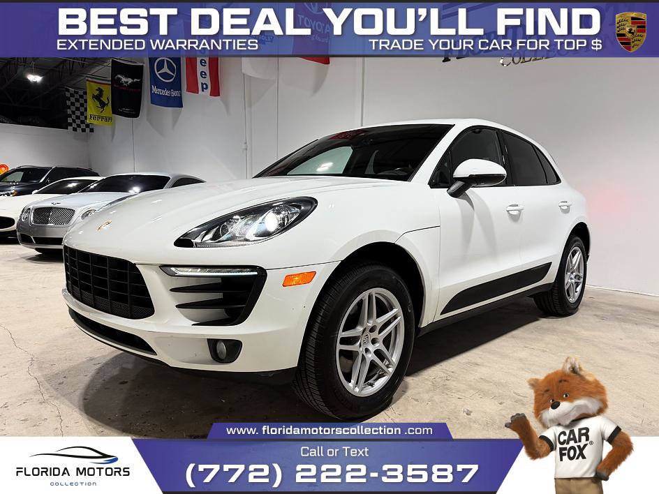 Used 2017 Porsche Macan w/ Driver Memory Package AWD/4WD image 1