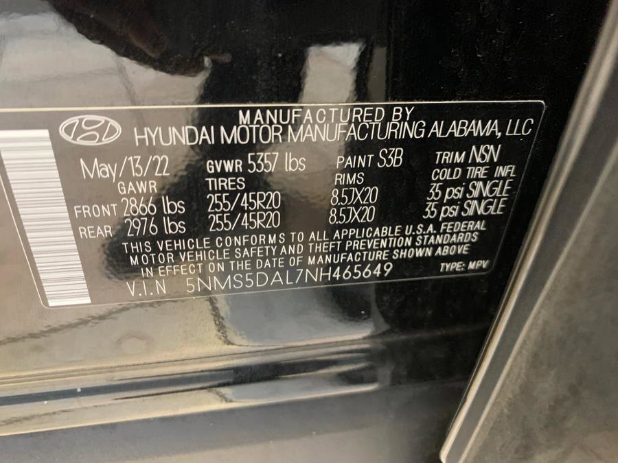 Used 2022 Hyundai Santa Fe Calligraphy AWD/4WD image 53