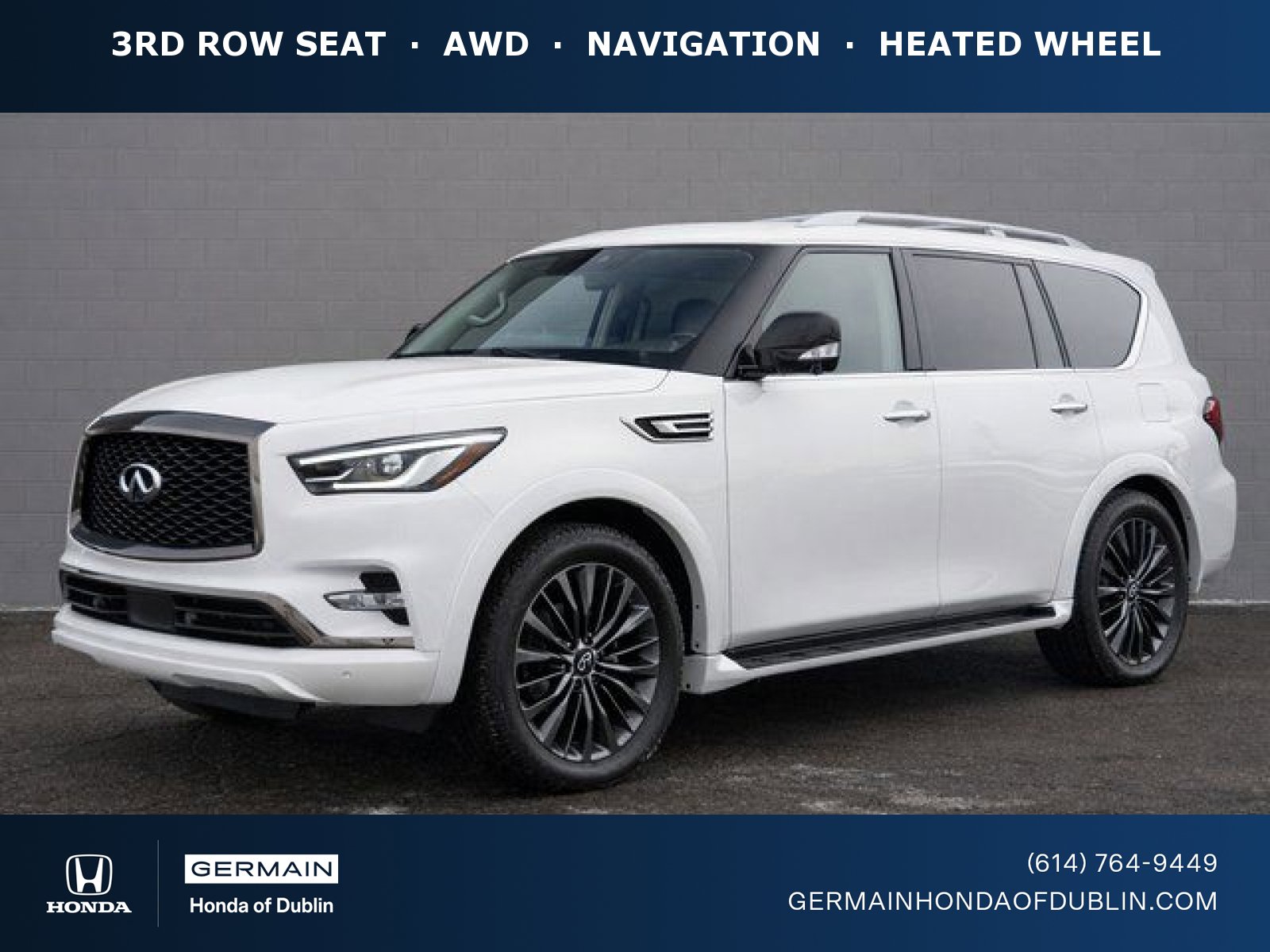 Used 2021 INFINITI QX80 Premium Select w/ All-Season Package image 1