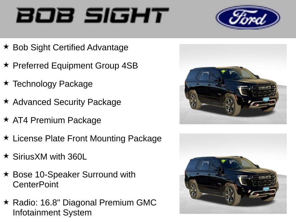 Used 2025 GMC Yukon AT4 w/ AT4 Premium Package image 3