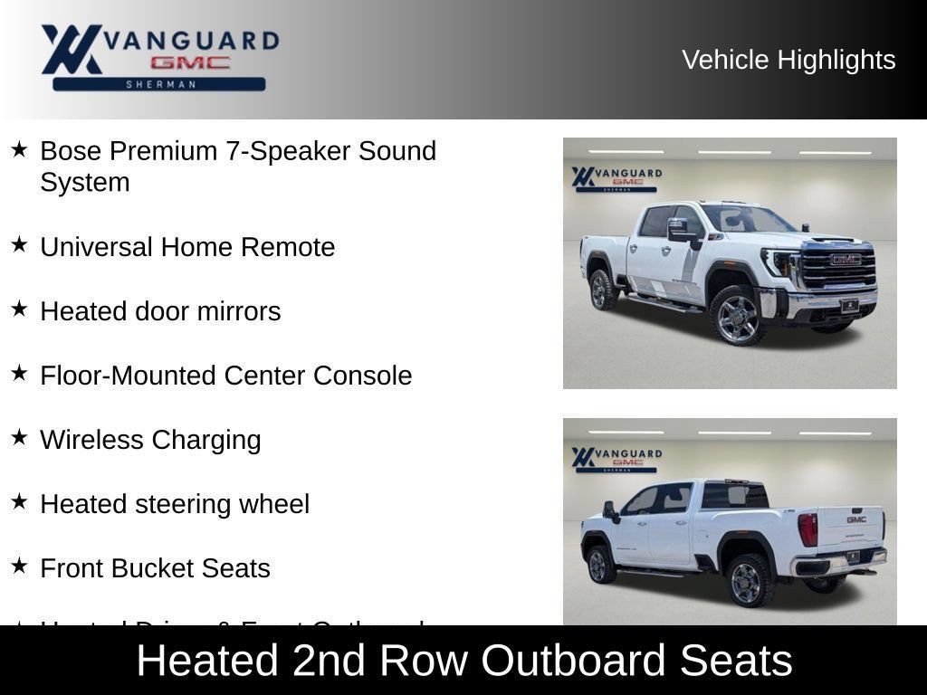Used 2025 GMC Sierra 2500 SLT w/ SLT Convenience Package AWD/4WD image 15
