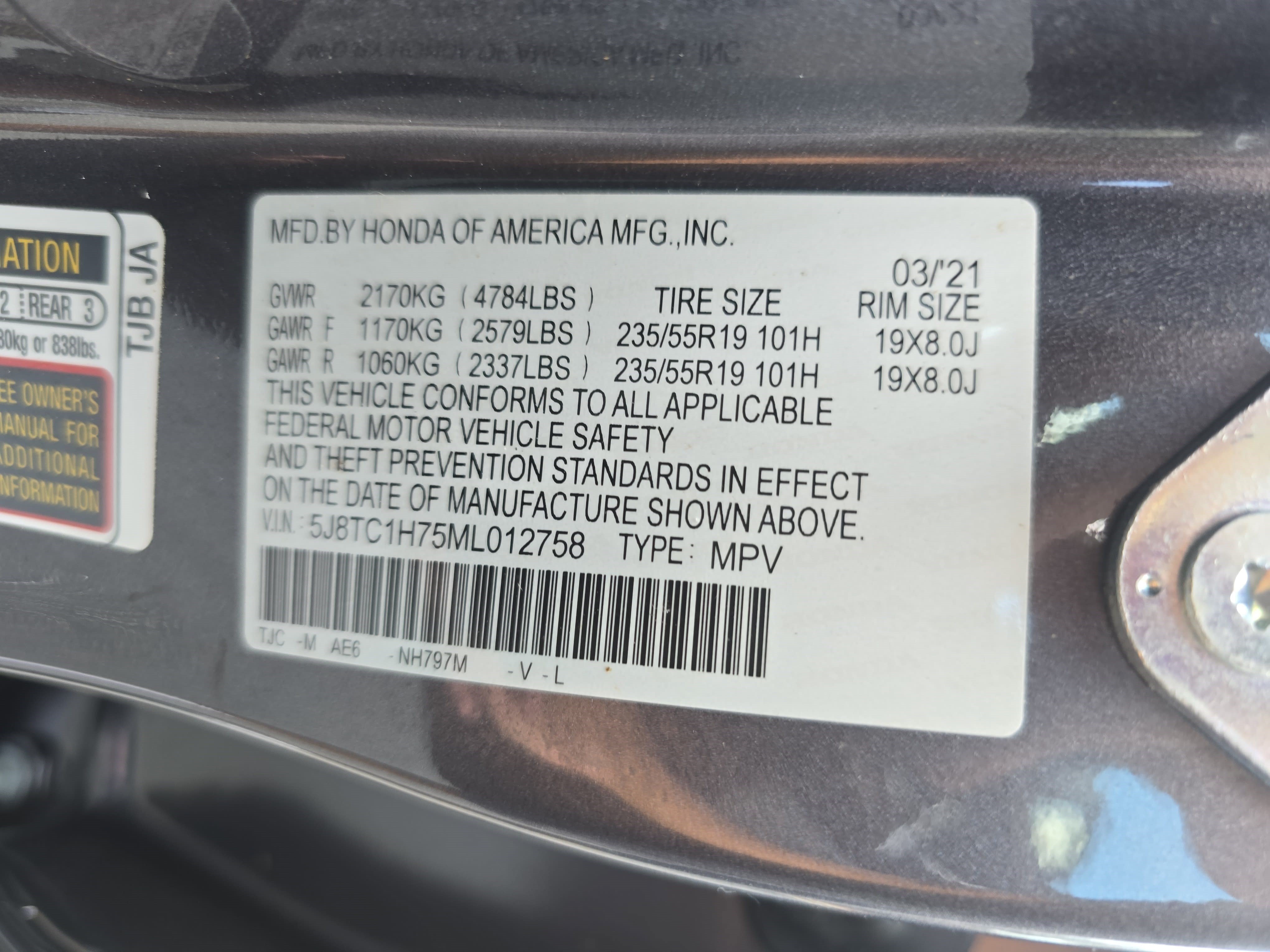 Used 2021 Acura RDX w/ Advance Package FWD image 37