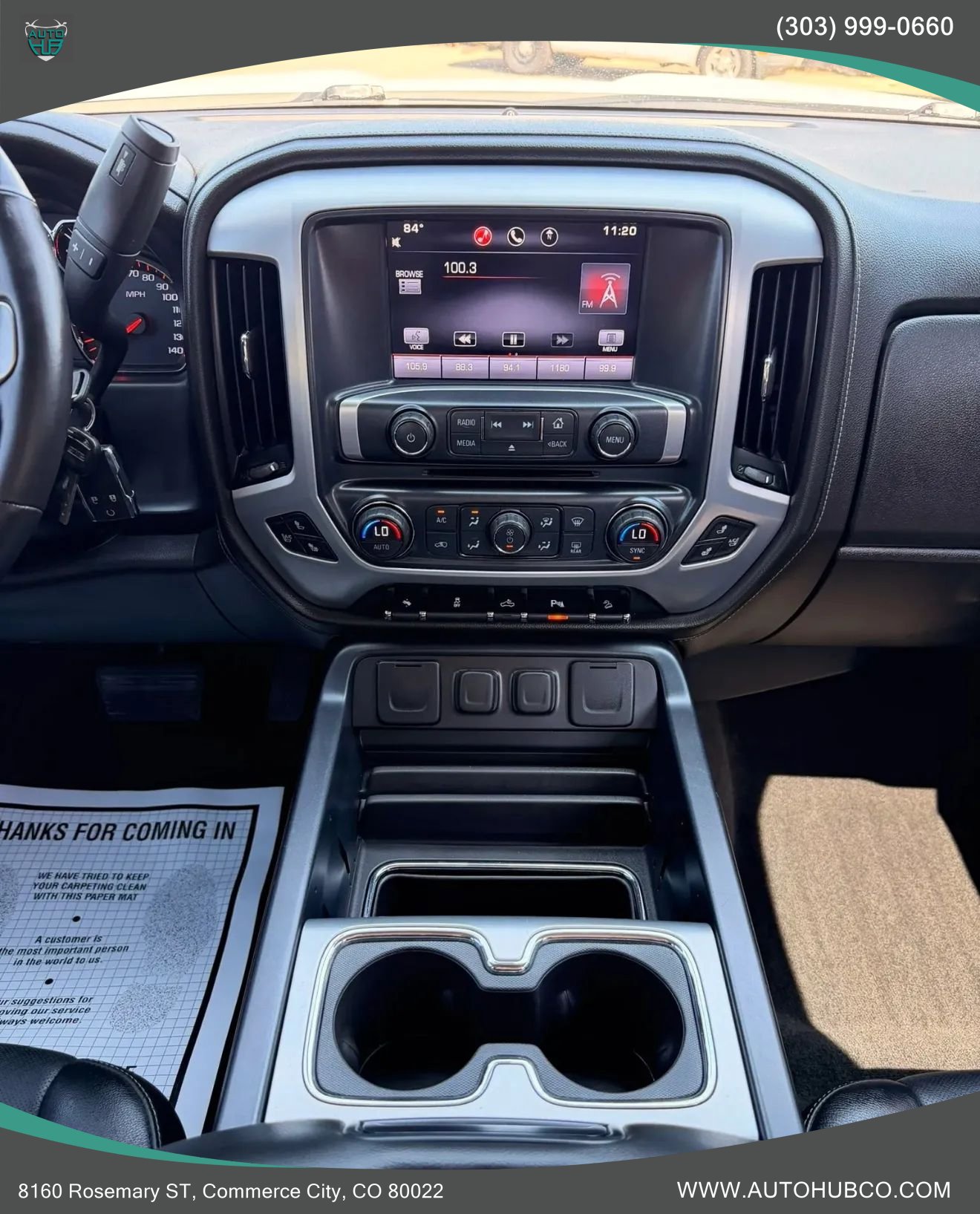 Used 2015 GMC Sierra 1500 SLT w/ SLT Crew Cab Value Package AWD/4WD image 26