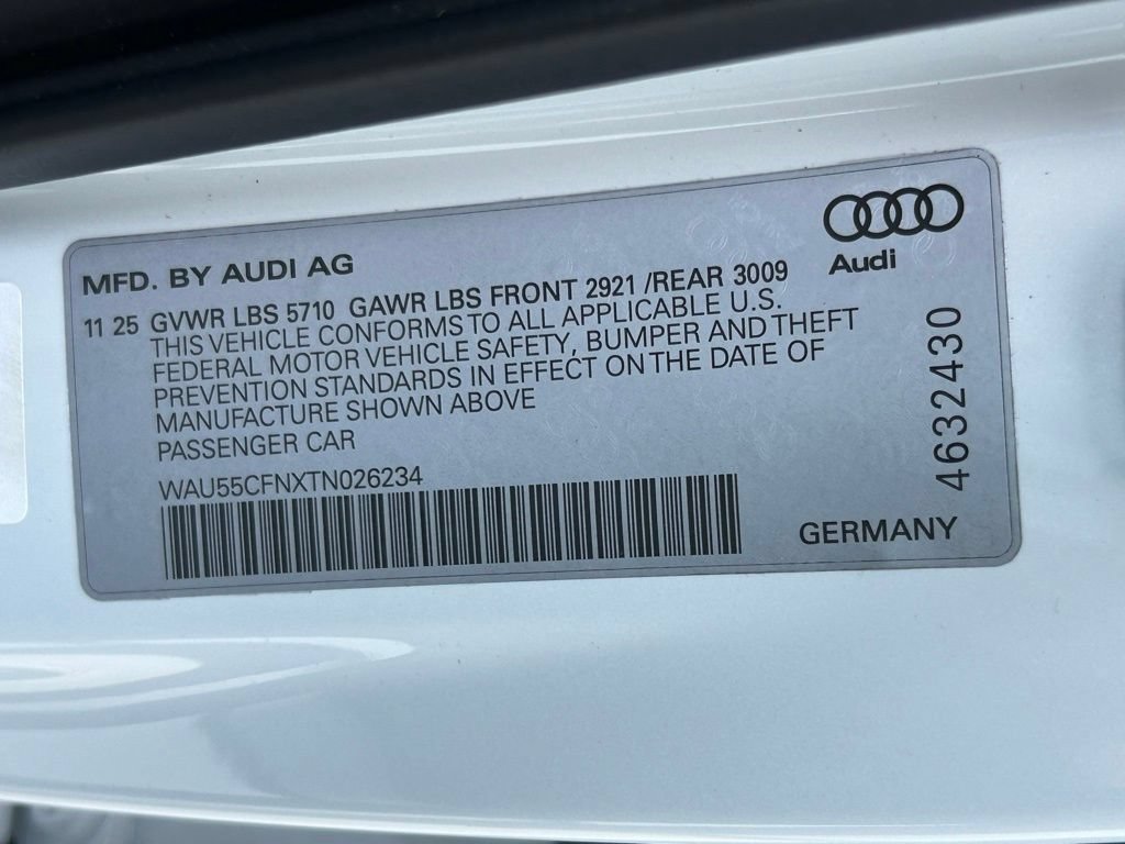 New 2026 Audi A6 Premium Plus AWD/4WD image 77