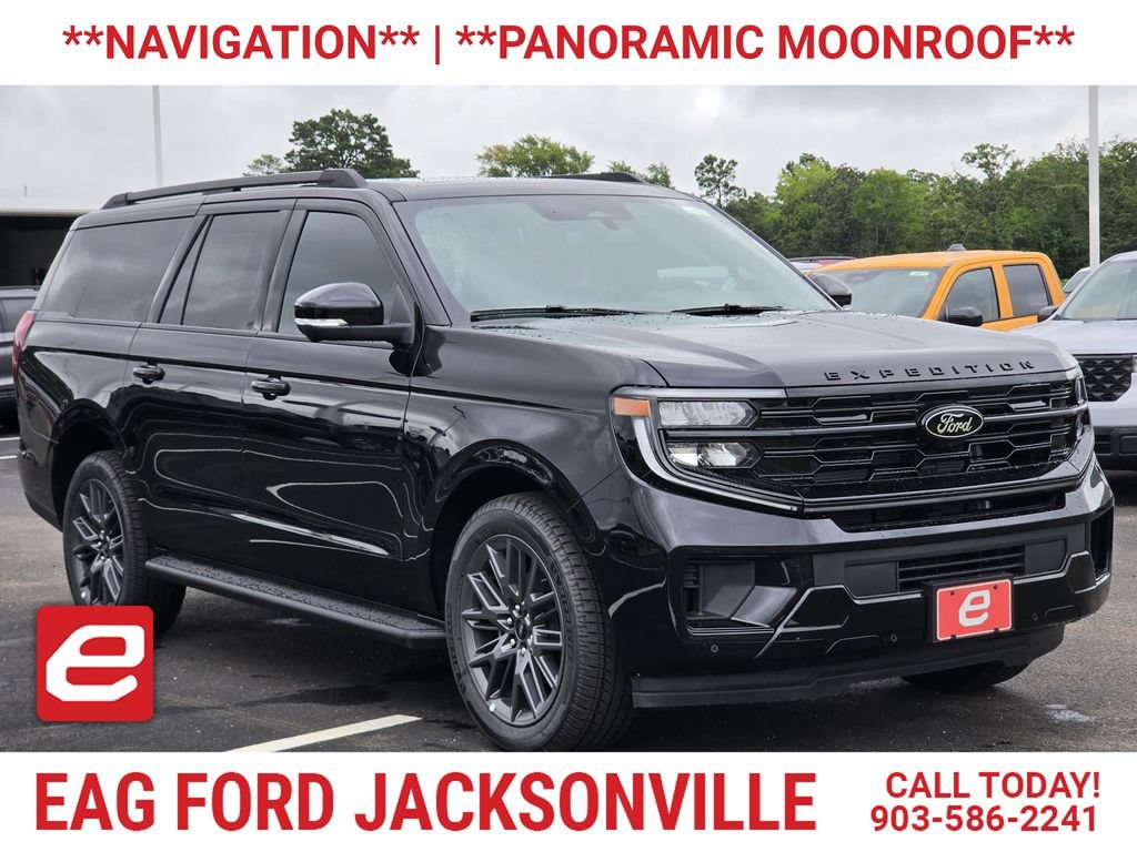 New 2026 Ford Expedition Max Platinum w/ Stealth Appearance Package AWD/4WD 360° Tour