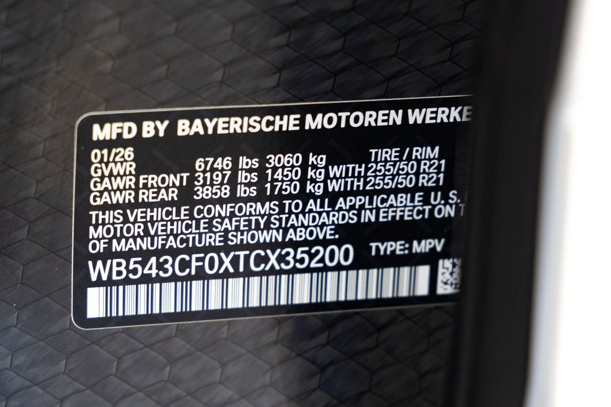 New 2026 BMW iX xDrive45 w/ M Sport Package image 32