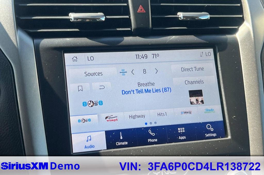 Used 2020 Ford Fusion SEL FWD image 29