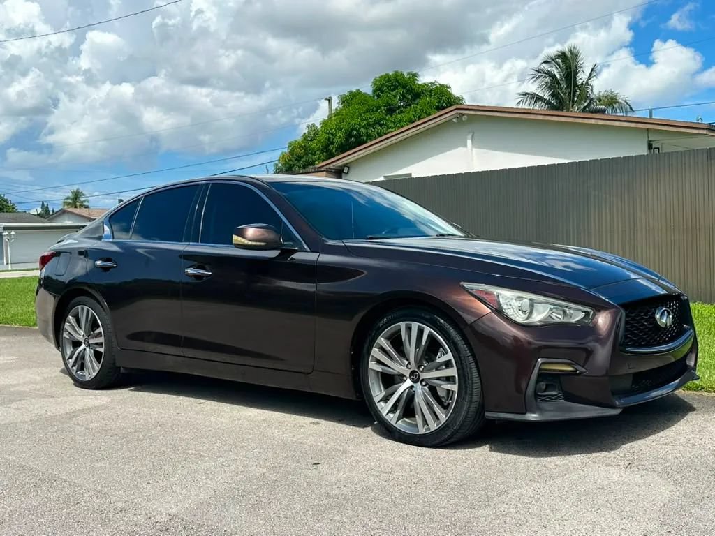Used 2018 INFINITI Q50 Luxe AWD/4WD image 2
