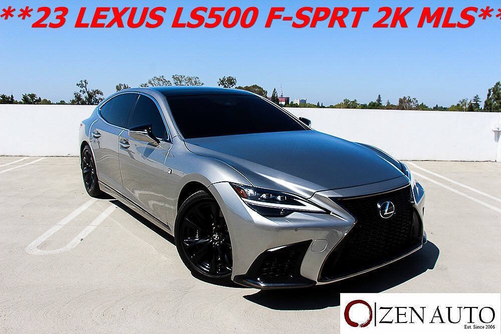 Used 2023 Lexus LS 500 F Sport w/ Cold Weather Package (CK)