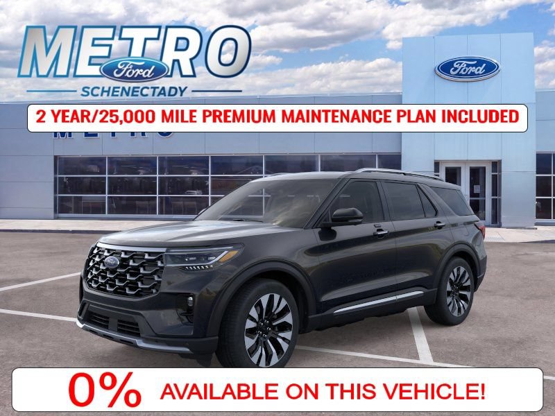 New 2026 Ford Explorer Platinum w/ LUX Leather Package AWD/4WD image 2