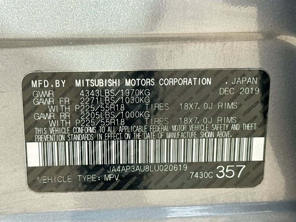Used 2020 Mitsubishi Outlander Sport ES FWD image 38