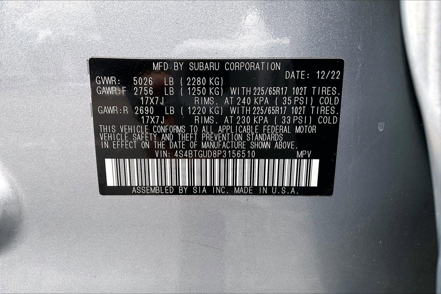 Certified 2023 Subaru Outback Wilderness image 30