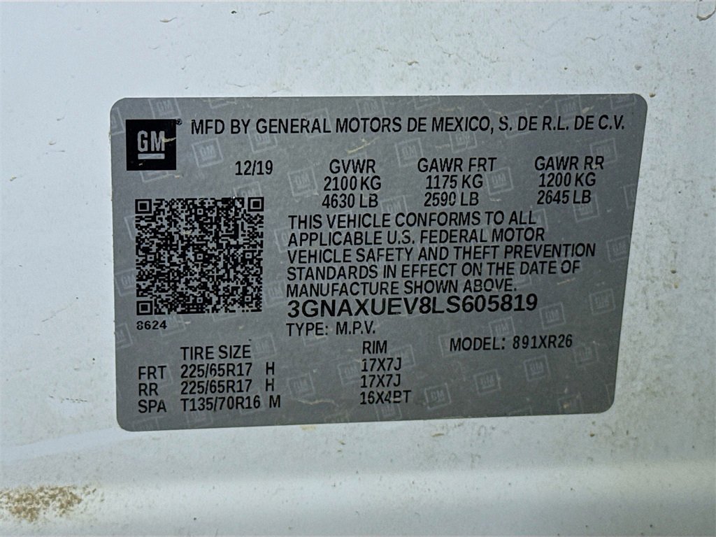 Used 2020 Chevrolet Equinox LT image 32
