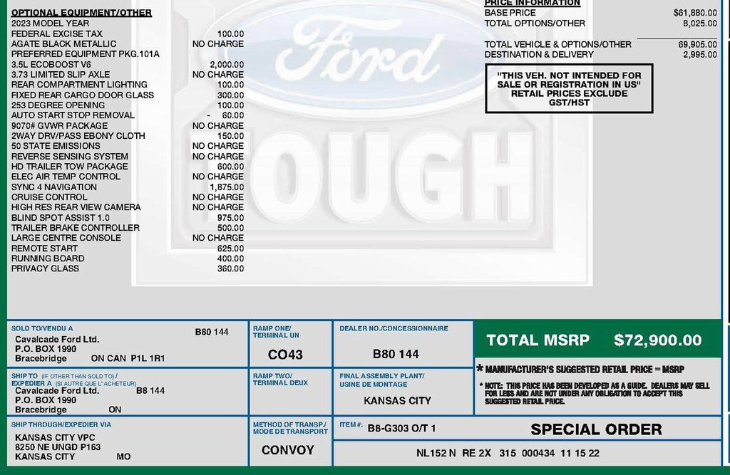 Used 2023 Ford Transit 250 148 High Roof Extended AWD image 4