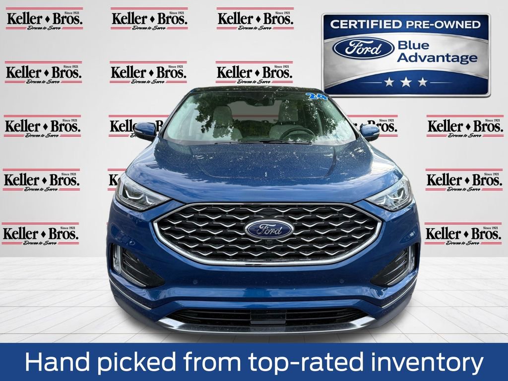 Certified 2024 Ford Edge Titanium w/ Titanium Elite Package AWD/4WD image 2