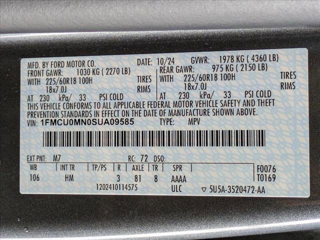 Used 2025 Ford Escape ST-Line image 25