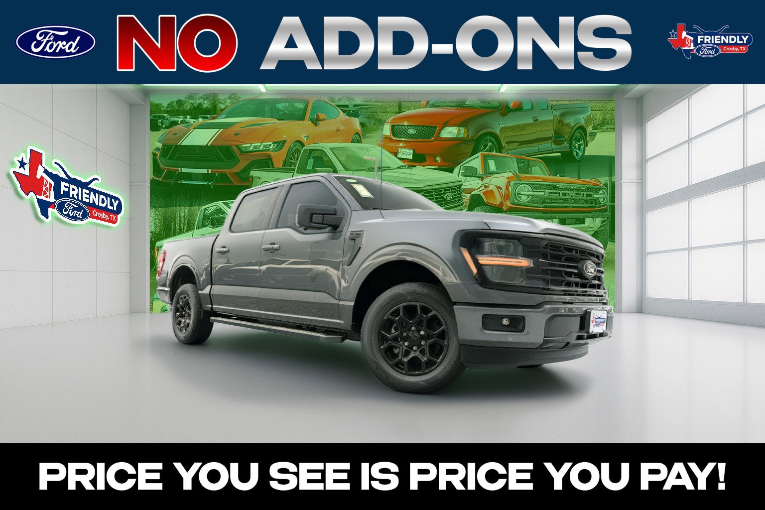New 2026 Ford F150 XLT w/ Equipment Group 302A MID