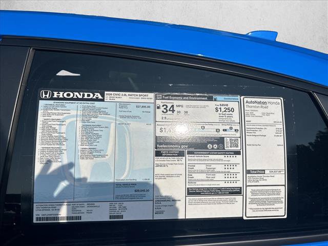 New 2026 Honda Civic Sport image 20