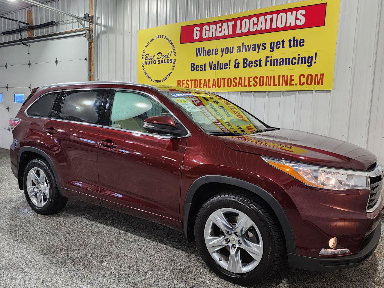 Used 2015 Toyota Highlander Limited AWD/4WD image 8