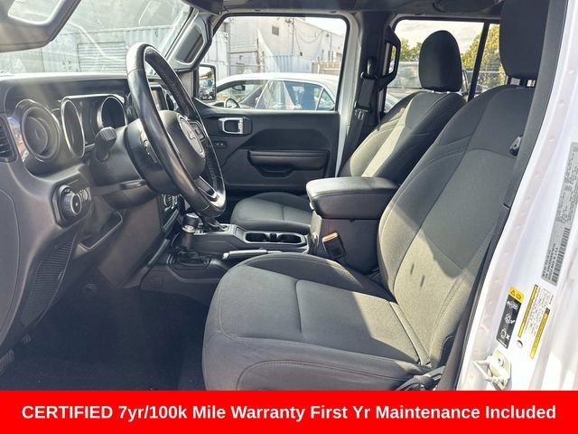 Certified 2021 Jeep Wrangler Unlimited Sport AWD/4WD image 19