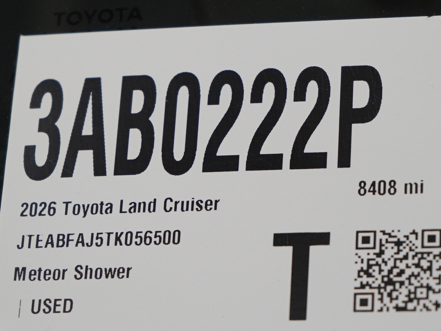 Used 2026 Toyota Land Cruiser AWD/4WD image 33