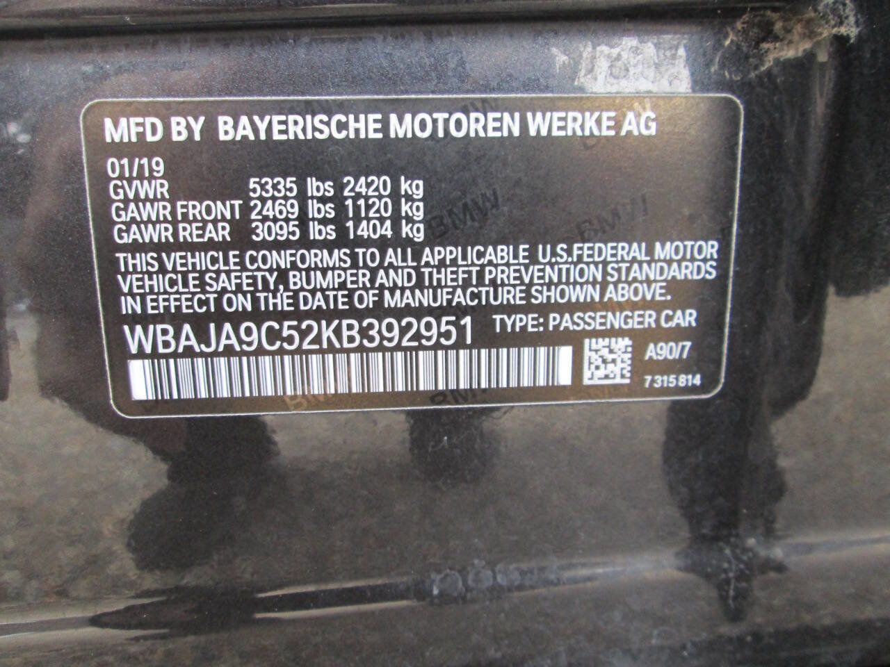 Used 2019 BMW 530e 530e iPerformance 4dr Sedan w/ Convenience Package image 41