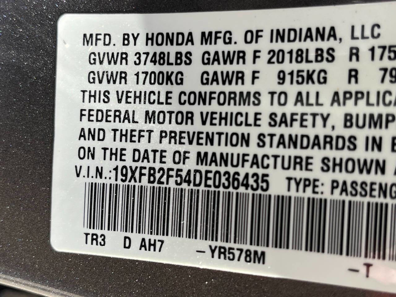 Used 2013 Honda Civic LX image 19