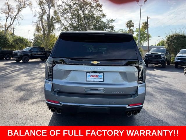 Certified 2026 Chevrolet Tahoe Premier w/ Sun And Tow Package RWD image 5