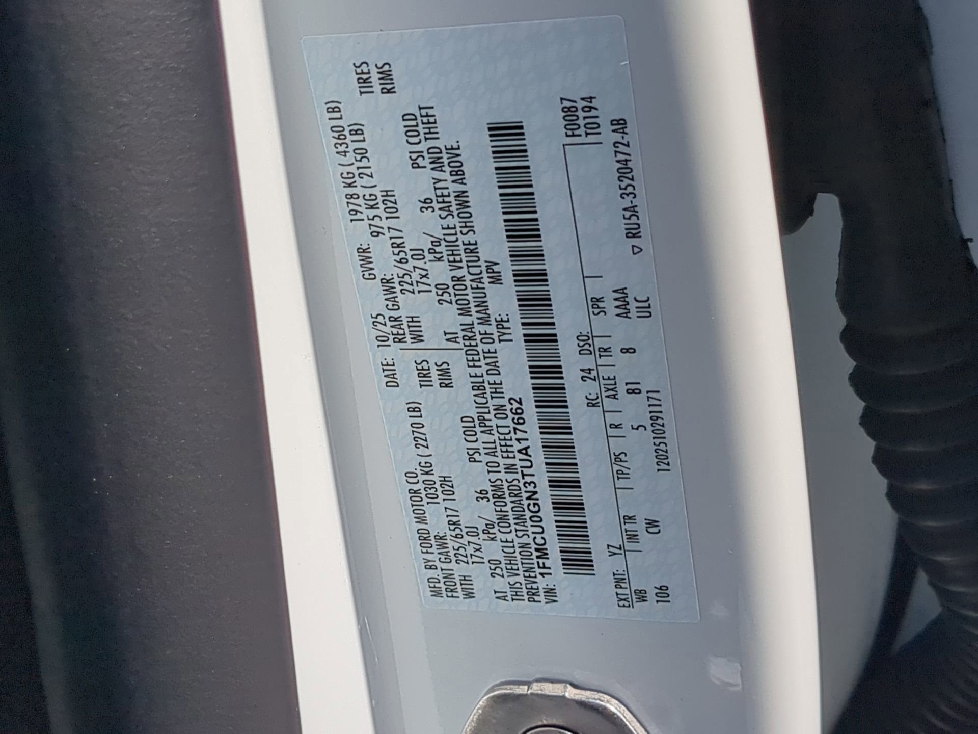 New 2026 Ford Escape Active w/ Tech Pack #1 FWD image 66