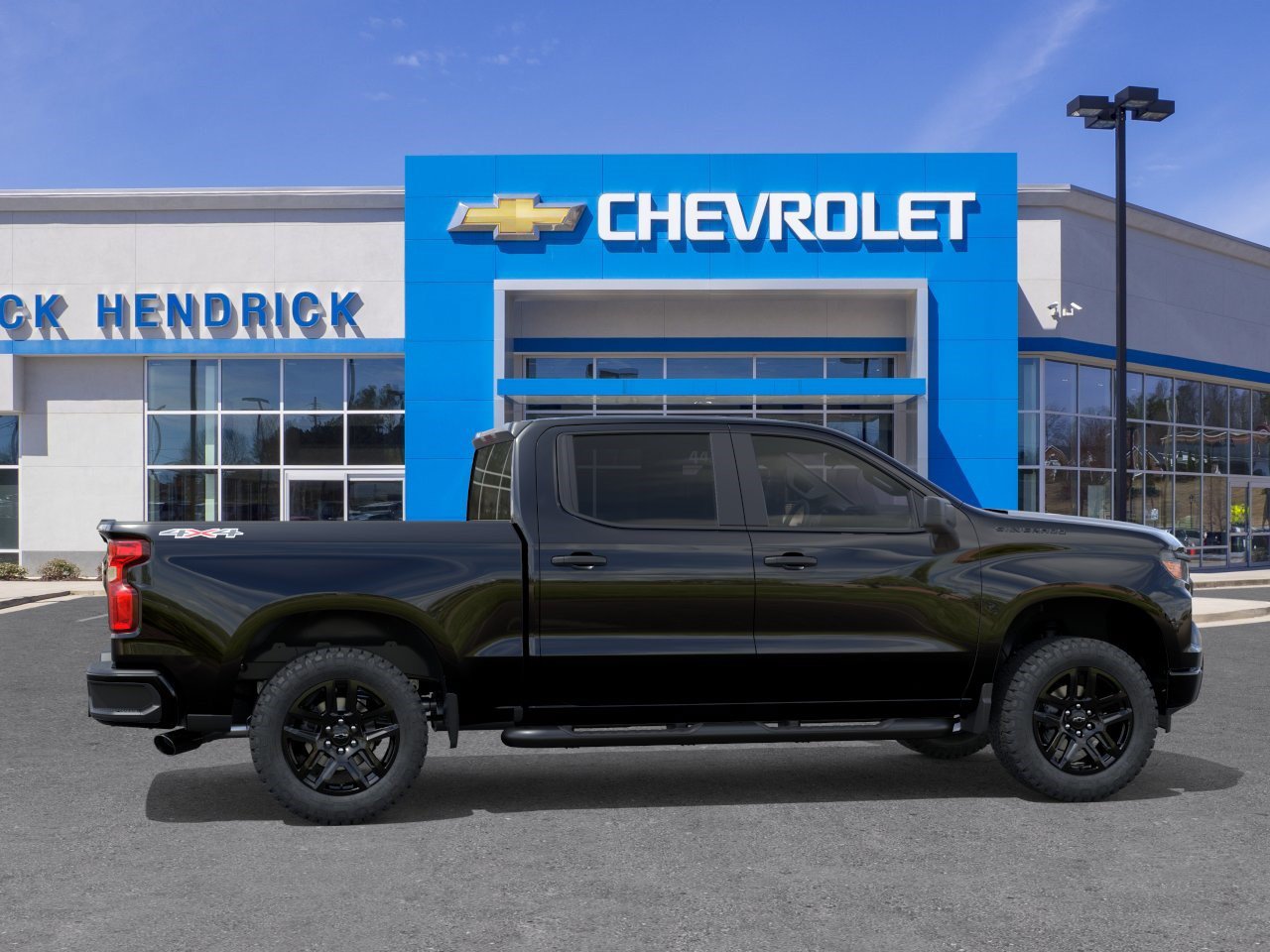 New 2026 Chevrolet Silverado 1500 Custom w/ Turbomax Blackout Package AWD/4WD image 7