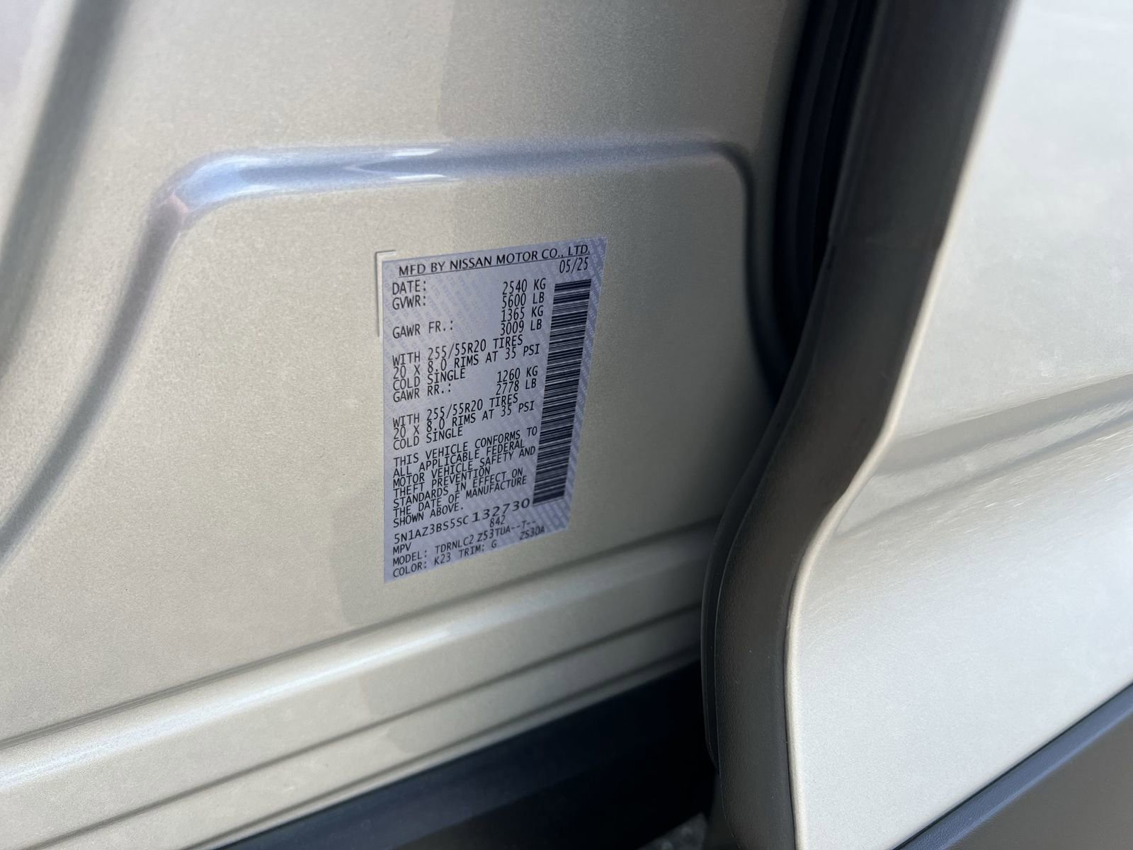 New 2025 Nissan Murano SV image 35