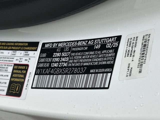 Used 2025 Mercedes-Benz C 300 Sedan image 31