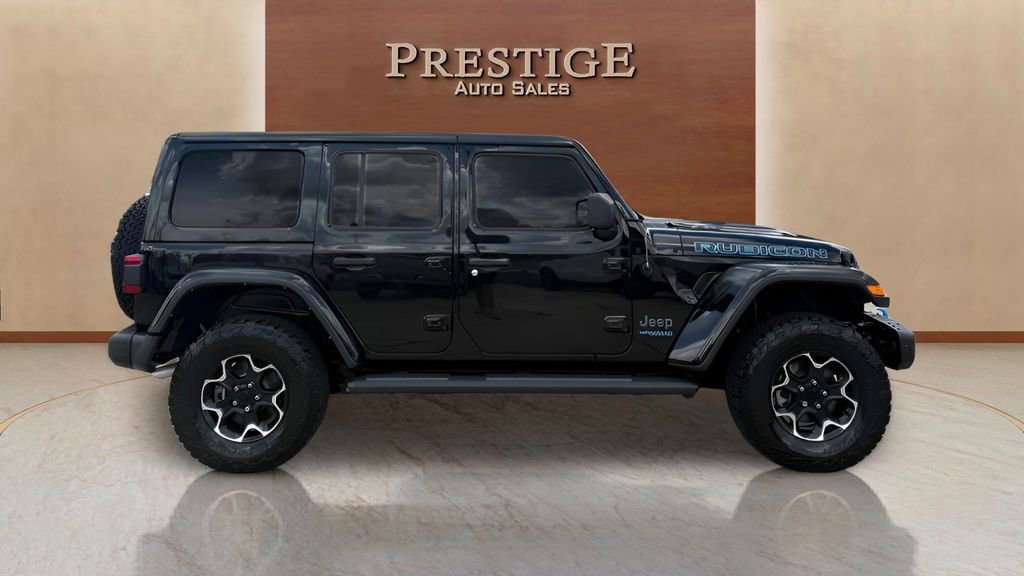 Used 2022 Jeep Wrangler Unlimited Rubicon 4xe w/ Steel Bumper Group image 34