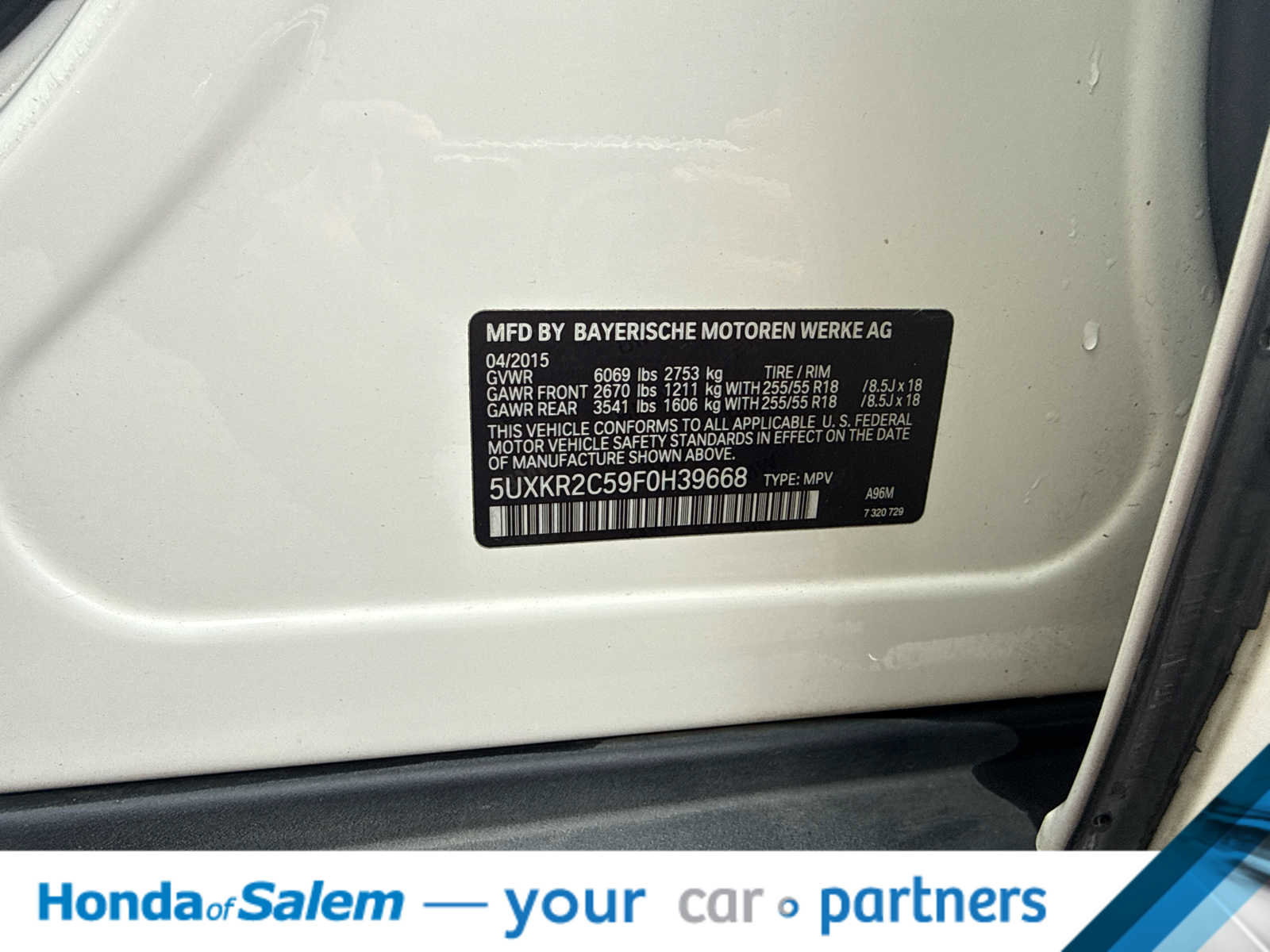 Used 2015 BMW X5 sDrive35i RWD image 21