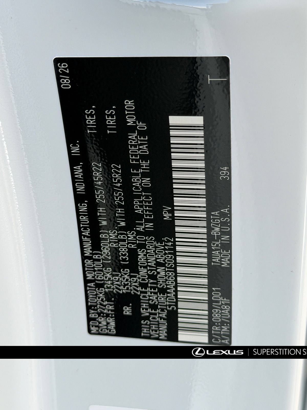New 2026 Lexus TX 350 AWD w/ Technology Package image 24