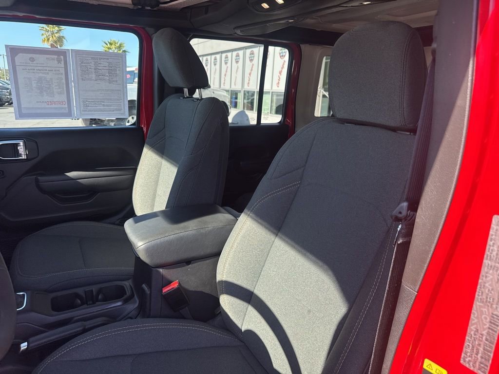 Certified 2025 Jeep Wrangler Unlimited Sport S 4xe image 14