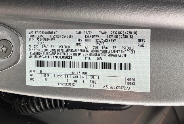 Used 2022 Lincoln Corsair AWD w/ Premium Package image 15